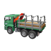 Bruder Toys MAN Timber Truck with Loading Crane & 3 Logs