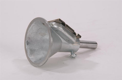 Handcrafted tapered tool with cast aluminum body and adjustable steel blade, designed for shaping furniture legs and wheel spokes, featured in Farm, Garden & Tool and Hand Tools and Hardware collections.