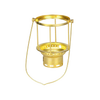 Brass carrying frame for pressure lamp with centering base and screw, designed for secure and easy mounting, featured in Lamps & Lighting and Parts and Accessories collections.