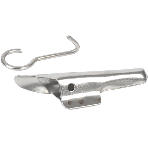 Heavy-duty handcrafted stainless steel bucket spile with separate hook for hanging collection buckets during tree tapping, built for repeated use in Farm, Garden & Tool, Orchard and Grove, Maple Syrup Sugaring Supplies, Best Sellers, and Promo Eligible collections.
