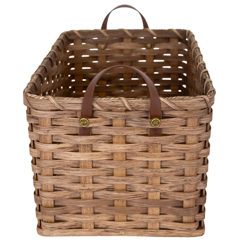 Amish-Made Handwoven Toy Basket
