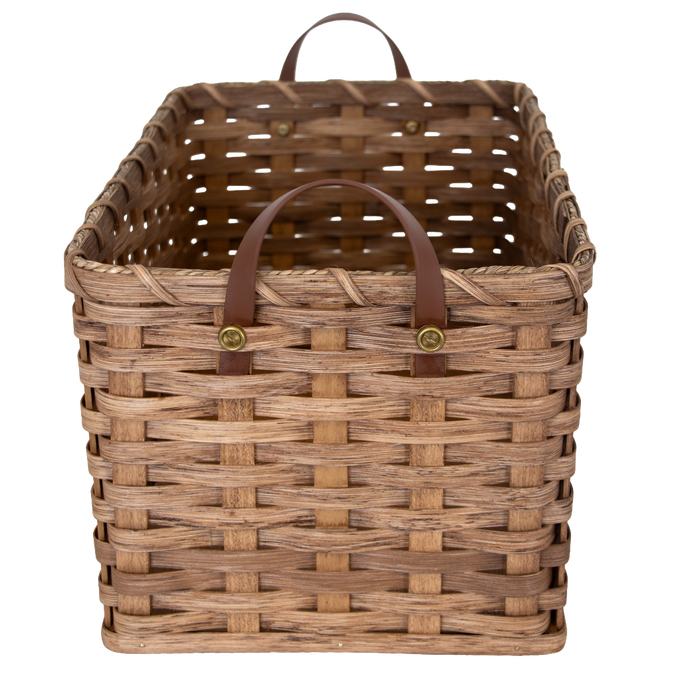 Amish-Made Handwoven Toy Basket
