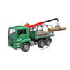 Bruder Toys MAN Timber Truck with Loading Crane & 3 Logs