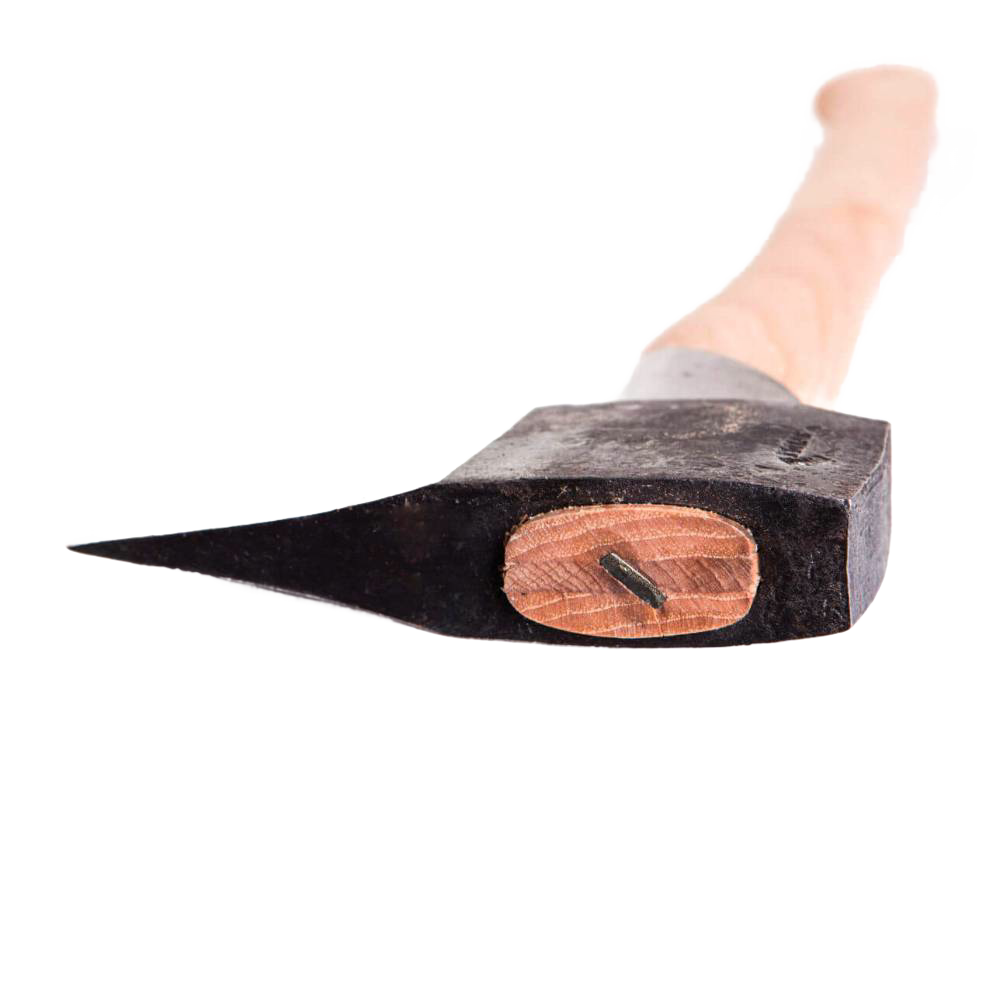 Handcrafted splitting axe with a sharp forged steel head and smooth wooden handle, designed for wood cutting and hauling, featured in Farm, Garden & Tool and Best Sellers collections.