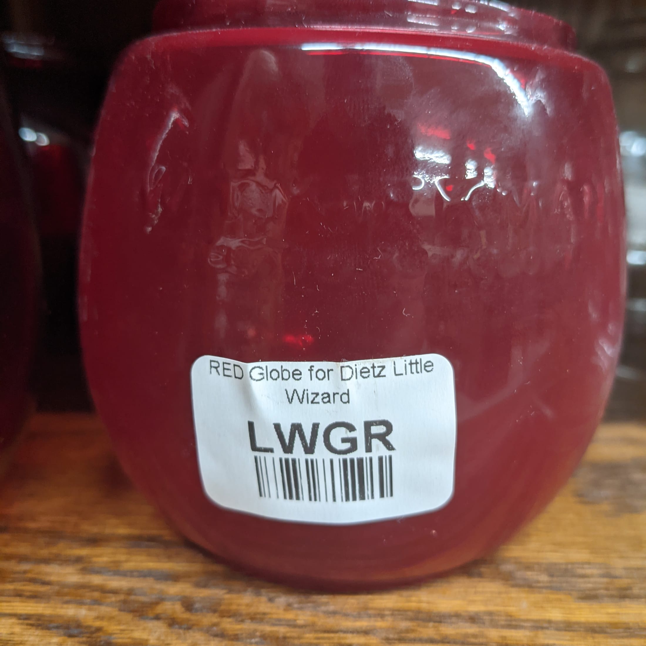 Red Globe for Dietz Lil' Wizard Oil Lanterns | Lehman's