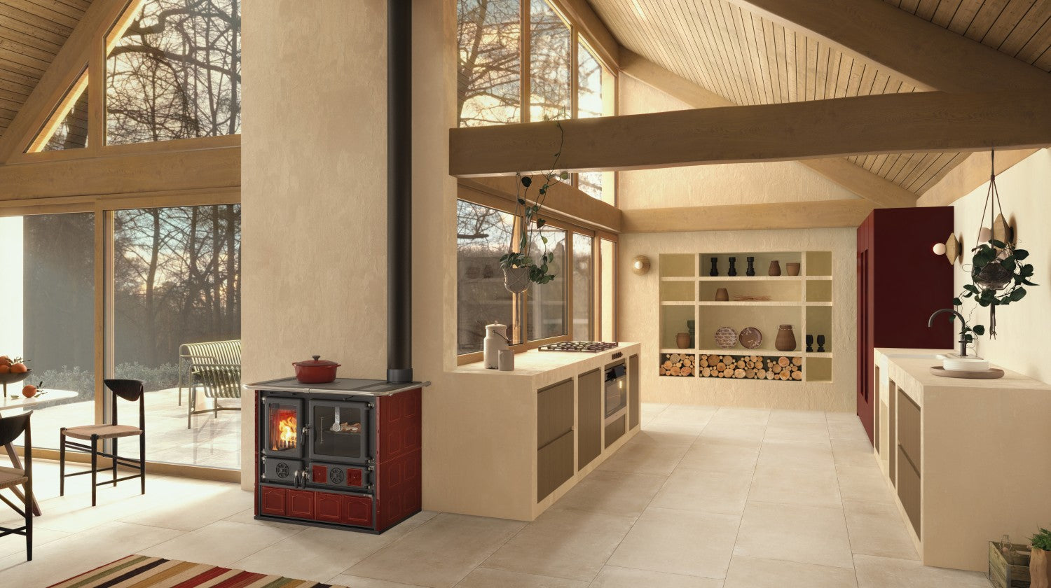 La Nordica Rosa Wood Cook Stove | Lehman's