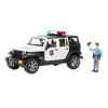 Bruder Toys Jeep Wrangler Rubicon Police Vehicle with Officer