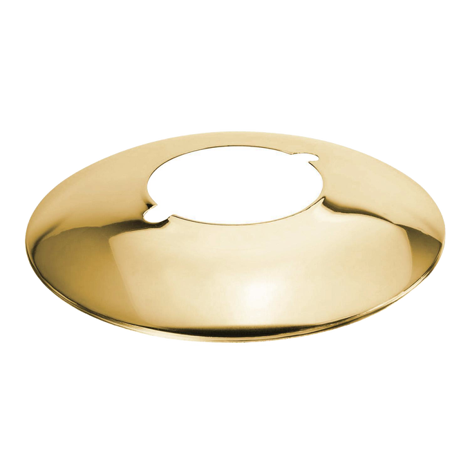 Polished brass top reflector designed to direct light downward for pressure lamps, featured in Lamps & Lighting, Parts and Accessories, Other Parts, Best Sellers, and Promo Eligible collections.