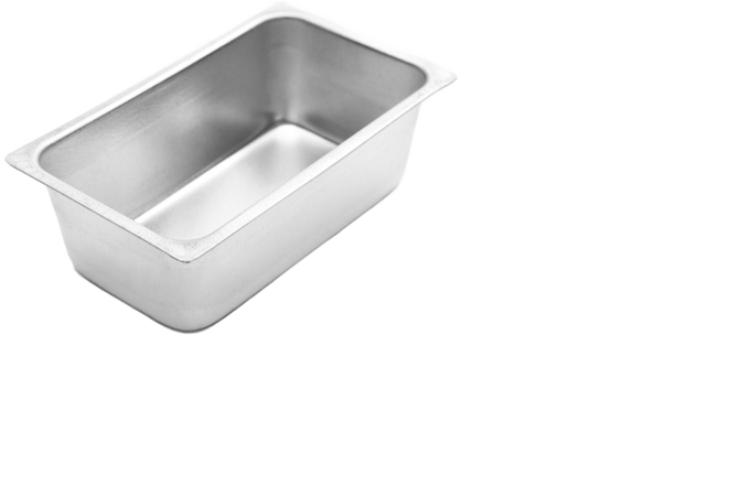 Mini Tin-Plated Steel Bread Pan – 4"