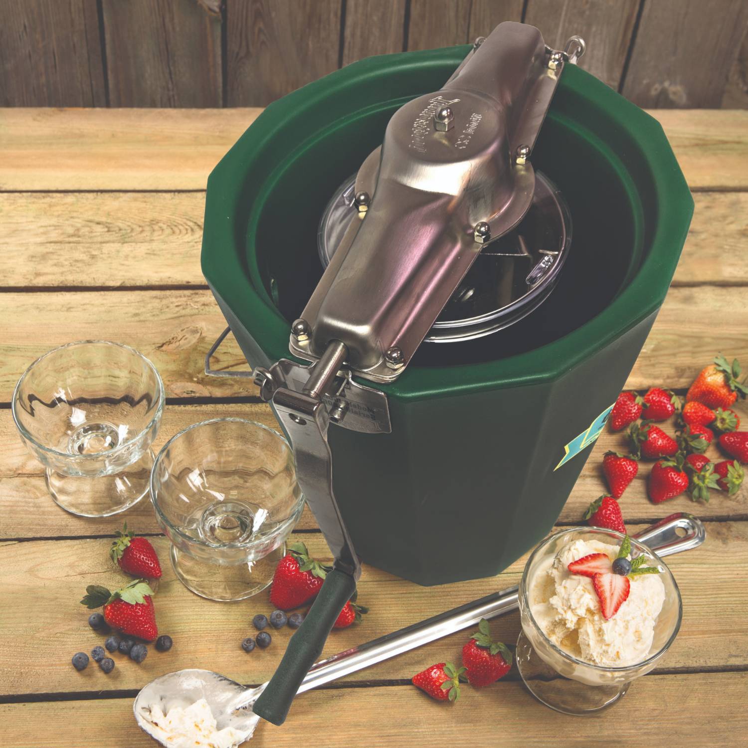 Immergood Amish Ice Cream Freezer - Hand-Crank Canister – Lehman's