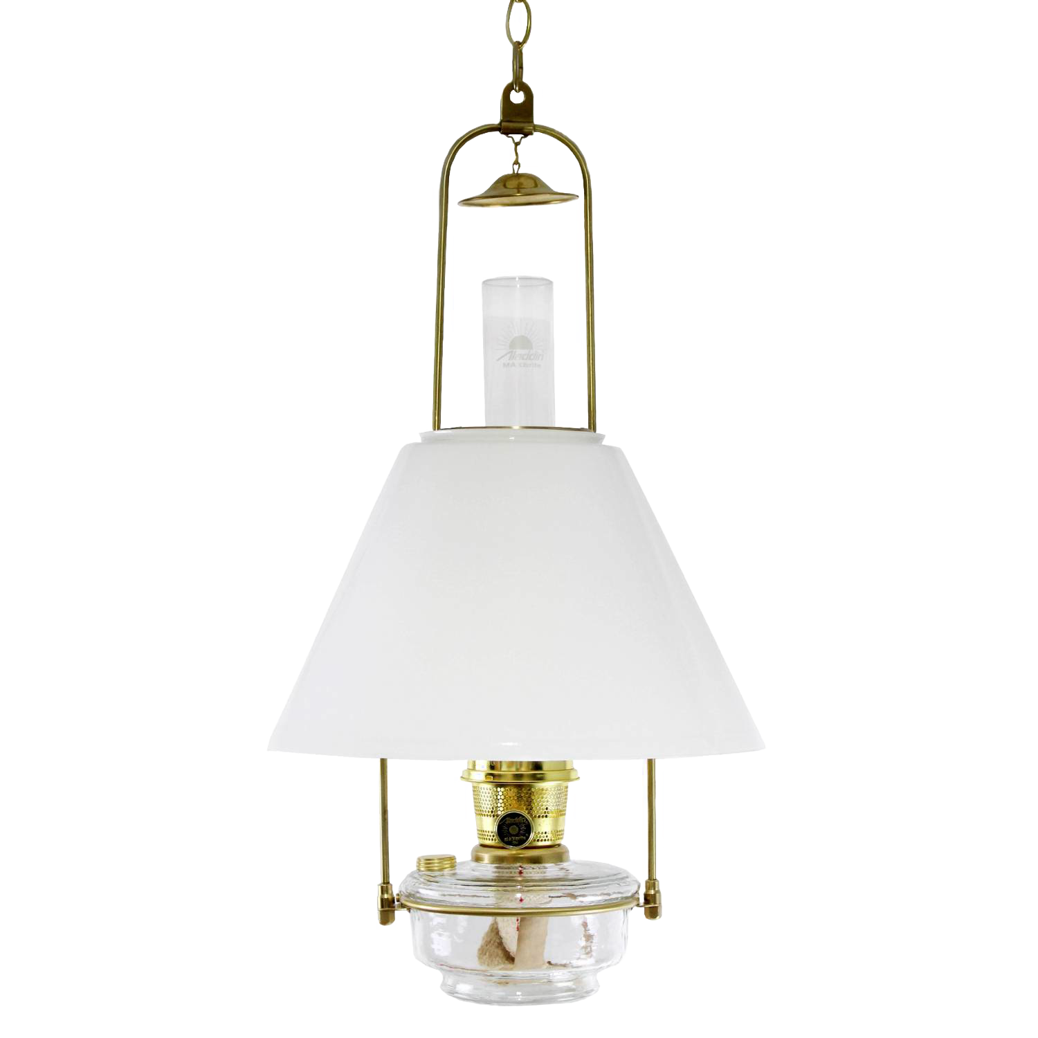 Aladdin Clear Regency Hanging Lamp | Lehman's