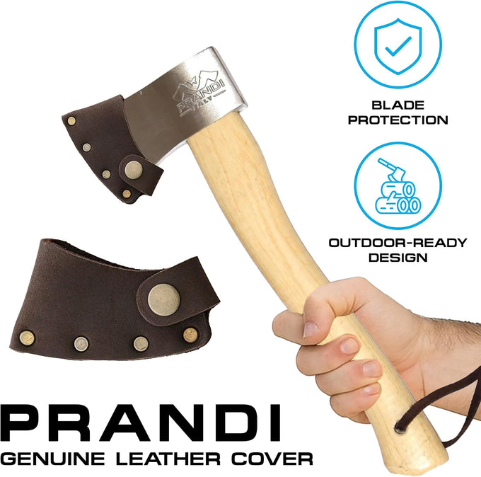 Prandi PRA706003 Leather Yankee Hatchet Blade Cover