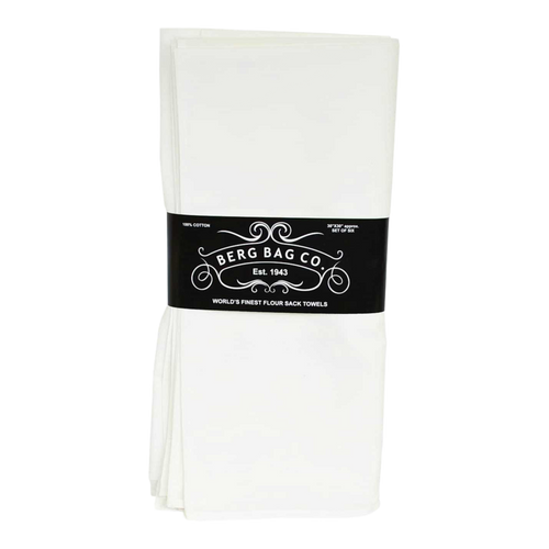 Flour Sack Kitchen Towels - Pack of 6