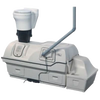High capacity composting toilet system with integrated airflow technology, featuring a rotating drum and separate waste collection, ideal for Appliances, Composting Toilets, Best Sellers collections.