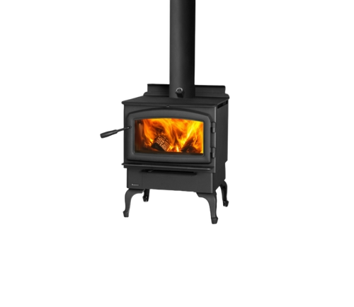 Regency Cascades F2500 Wood Stove - Black Legs