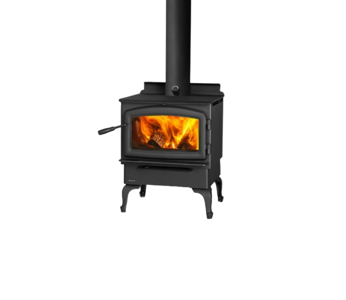 Regency Cascades F2500 Wood Stove - Black Legs