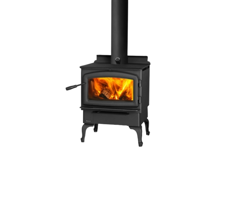 Regency Cascades F2500 Wood Stove - Black Legs