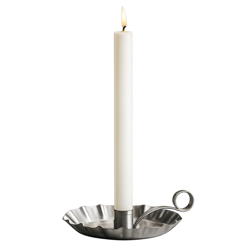 10" White Dripless Candles - Pack of 12
