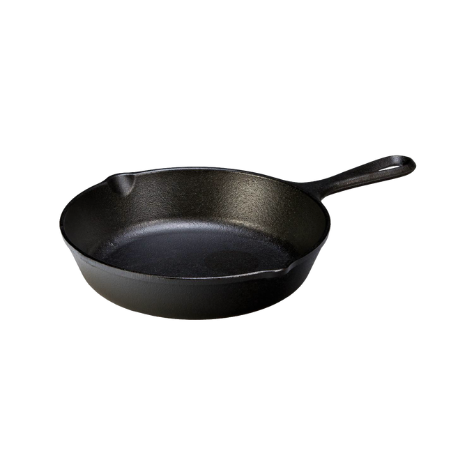 Pre-seasoned classic black cast iron skillet crafted for superior heat retention and durability, featured in Kitchen & Food, Cookware, Cast Iron, Best Sellers, and Promo Eligible collections.