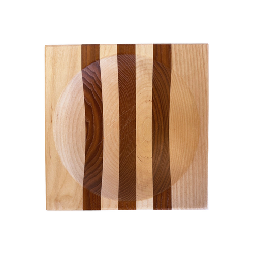 Lehman's Kitchen Double-Bladed Ulu Knife & Bowl Set