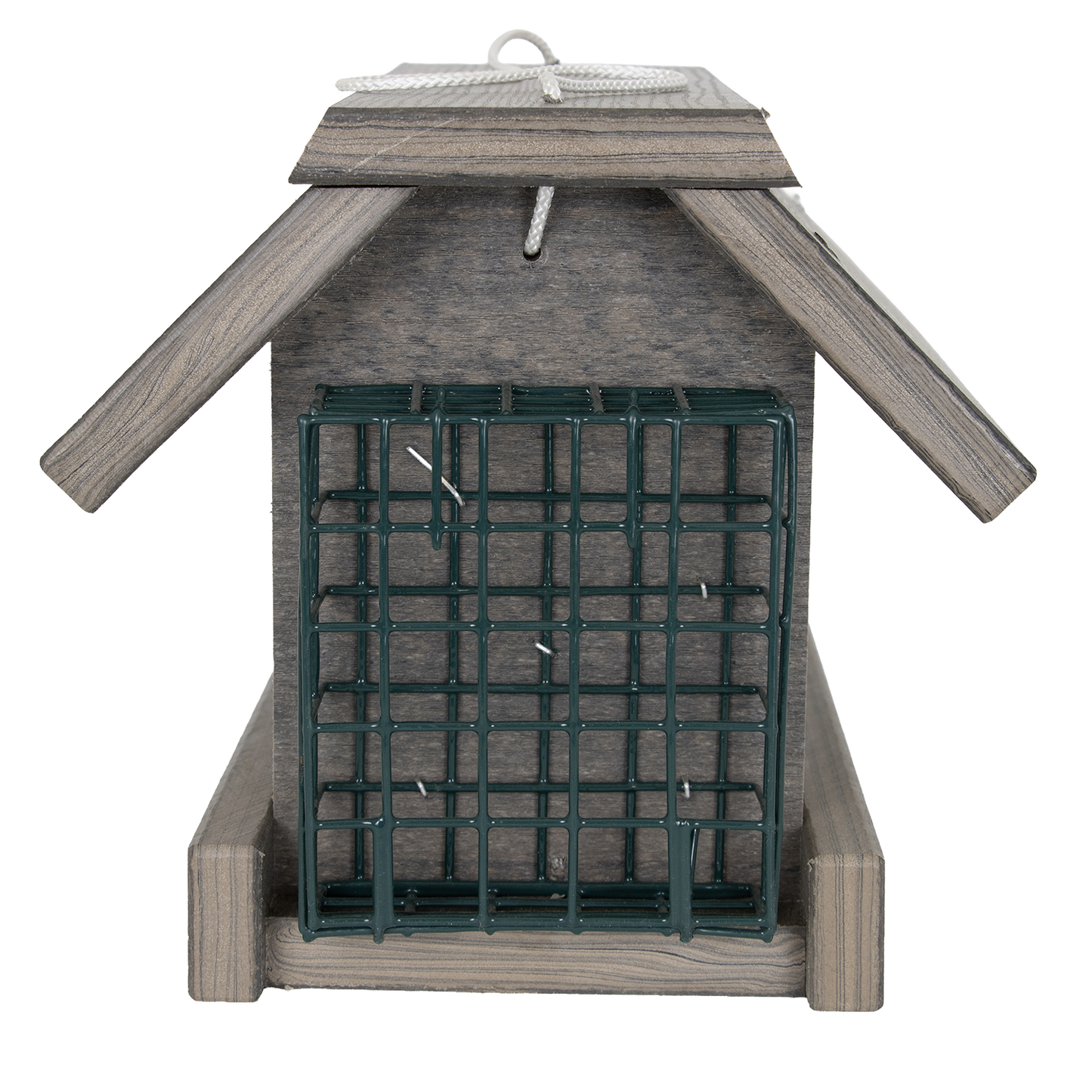 Amish-Made Large Polywood Bird Feeder with Suet Bin
