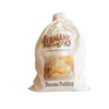 Natural fabric drawstring bag featuring handcrafted banana pudding mix with rustic Lehman’s branding, ideal for Kitchen & Food, Pantry, Dry Goods and Mixes, Best Sellers, and Promo Eligible collections.