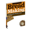 Book cover for a handcrafted bread-making guide focusing on crafting the perfect loaf from crust to crumb, featuring images of rustic bread, ideal for cookbooks and best sellers collections in Toys, Books & Games and Bread Making Supplies.