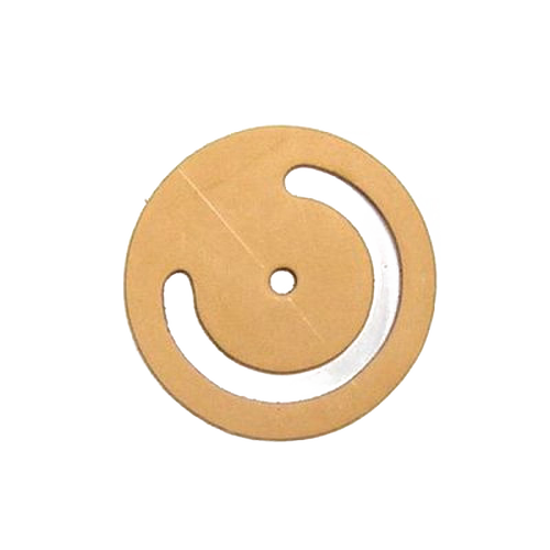 Circular replacement leather check valve component for water pumps, suitable for use in Appliances, Water Pumps, Pump Parts and Tools, Best Sellers, and Promo Eligible collections.