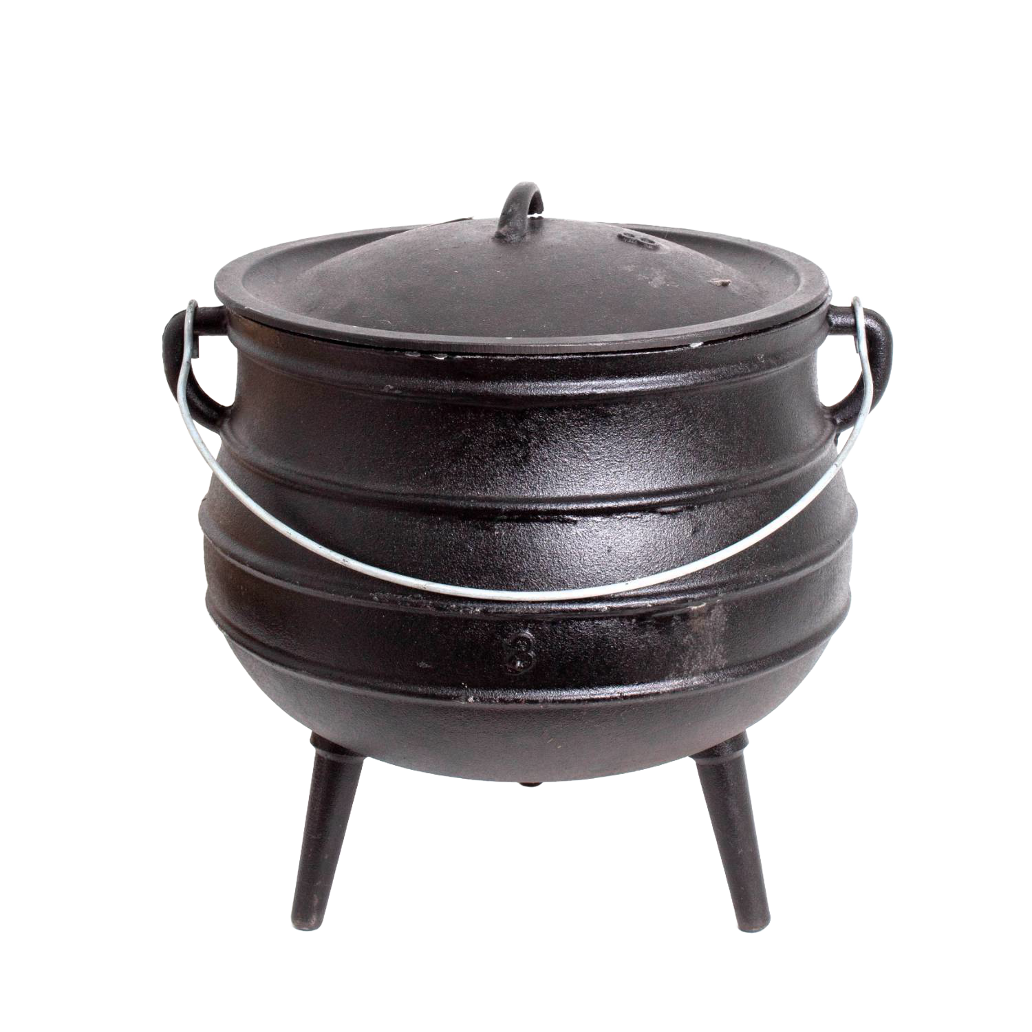 Total Control Cast Cast Iron Campfire Kettles | Lehman's