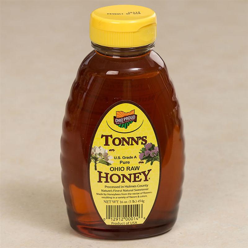 Can't keep your own bees? Our raw honey is the next-best thing. Non-filtered, gently strained and unpasteurized. Gathered from Ohio honeybees. 32 oz.