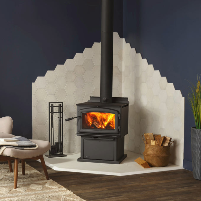 Regency Cascades F2500 Wood Stove - Pedestal Base