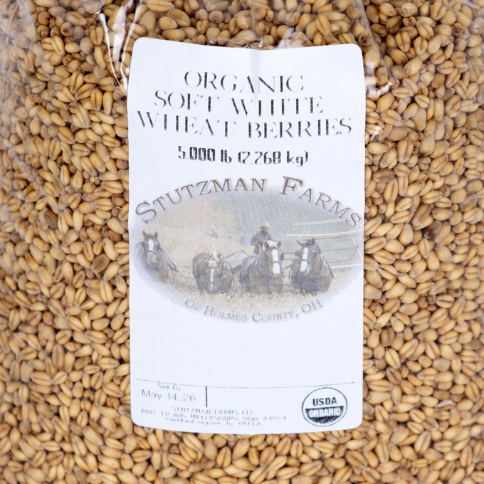Stutzman Farms Soft White Wheat Berries - Pack of 2