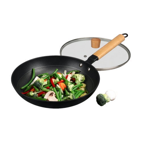 Lehman's Kitchen Honeycomb Non-Stick Cast Iron Skillet – 11"