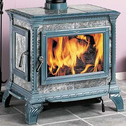 Soapstone green stove