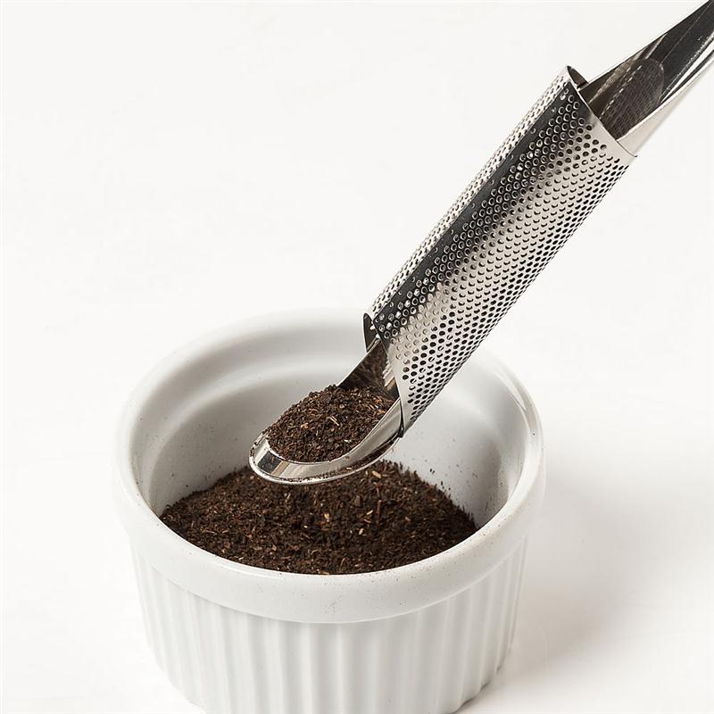 Our stainless steel teastick infuser is perfect for steeping herbal tea with homegrown, dried herbs. At Lehmans.com.