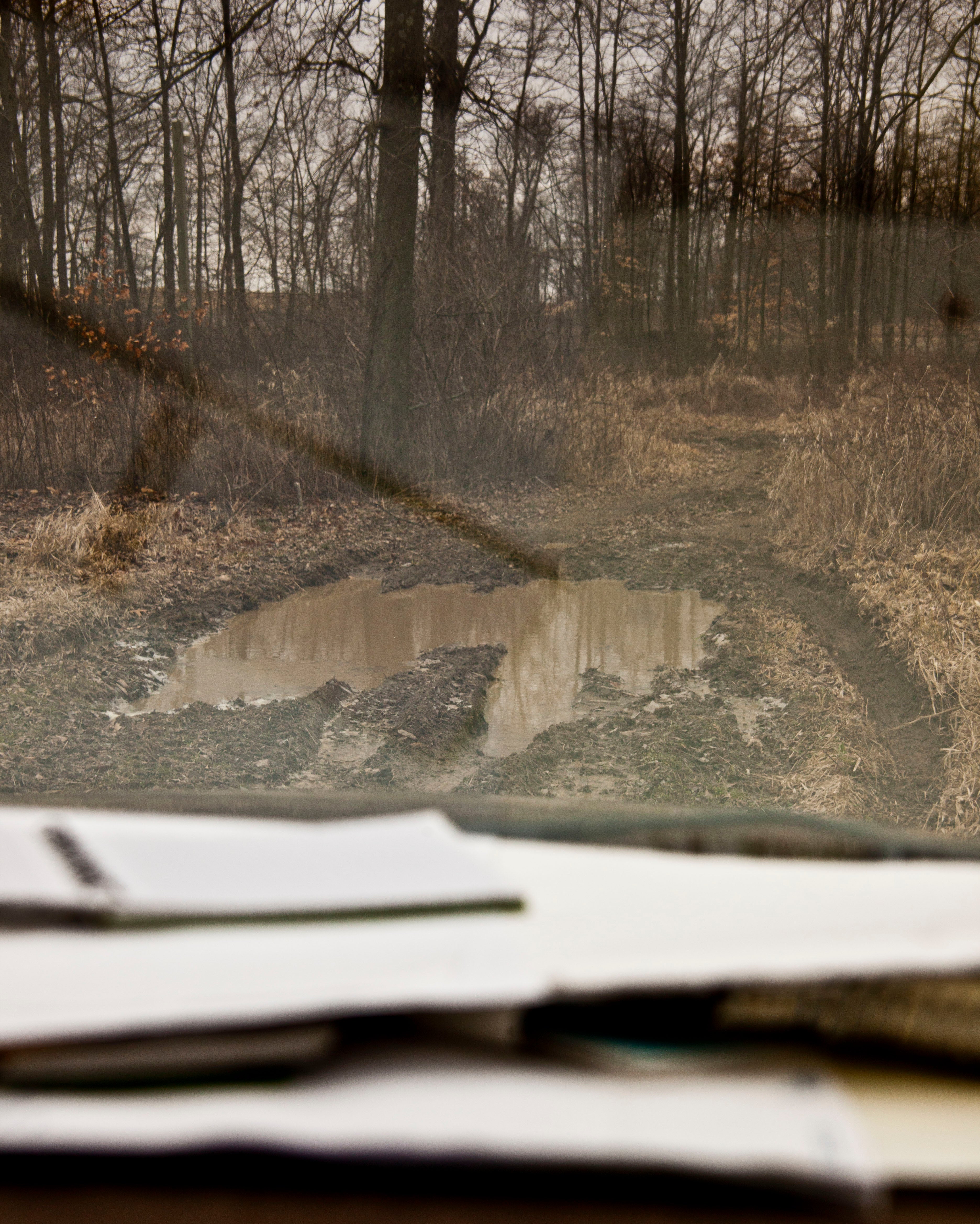 BIG mud puddle!
