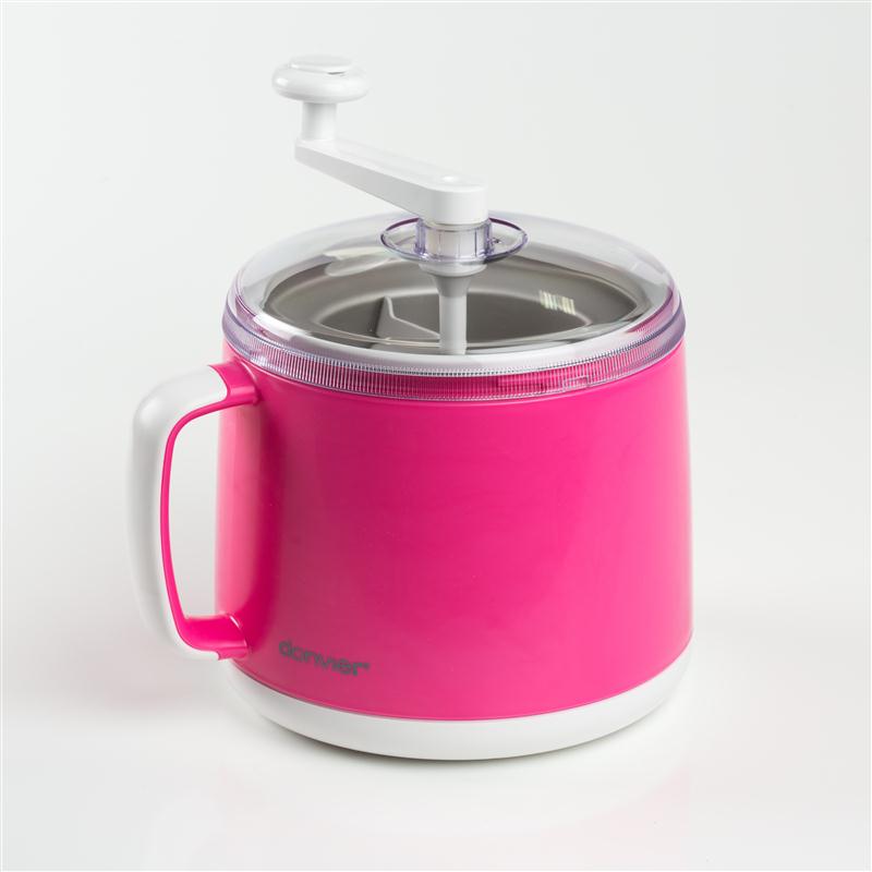 Small crank Ice cream freezer