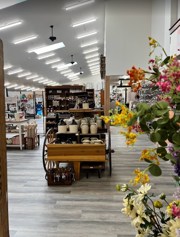 housewares department with lighting and flooring