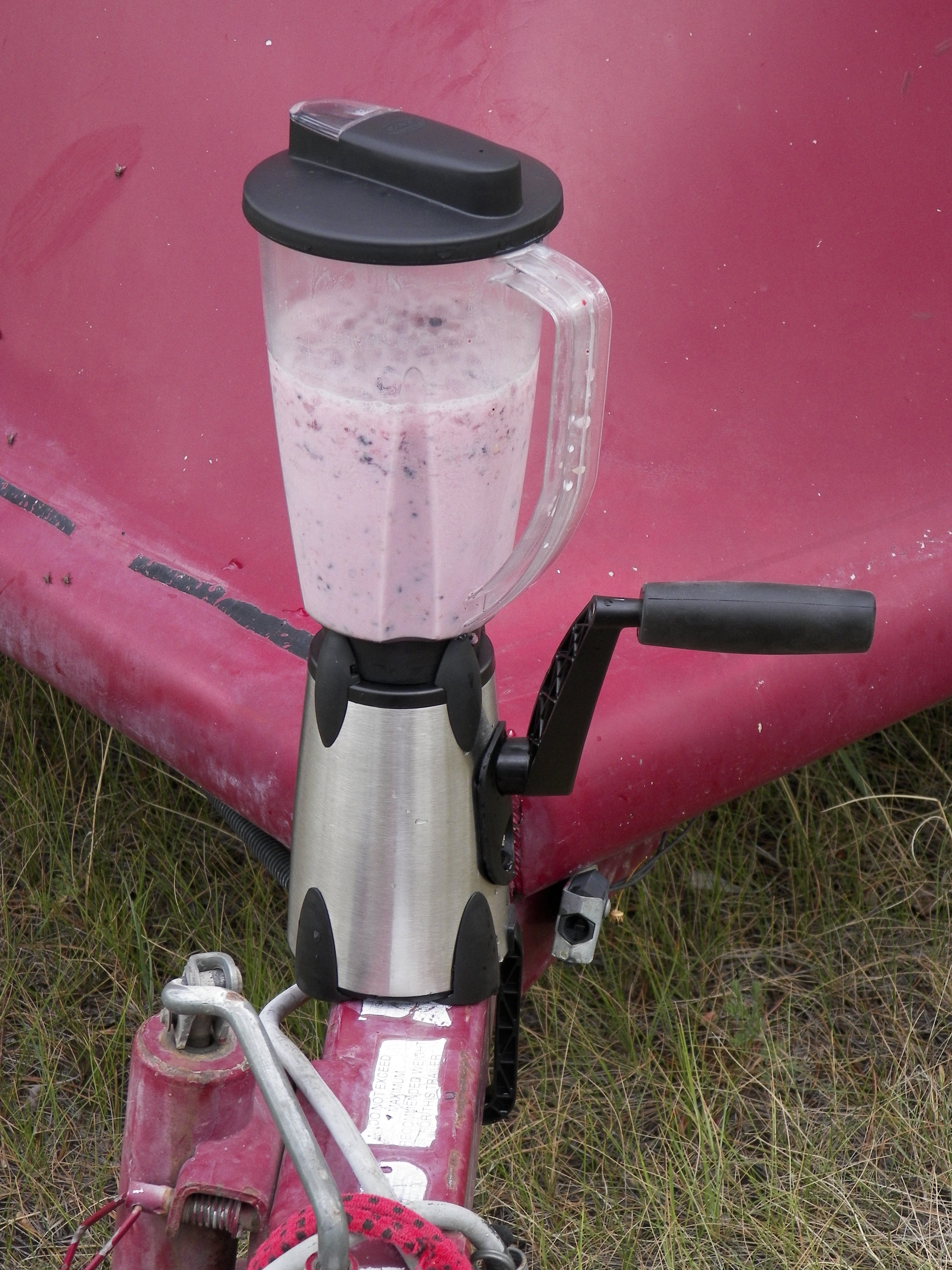 Hand-Crank Blender from Lehman's.