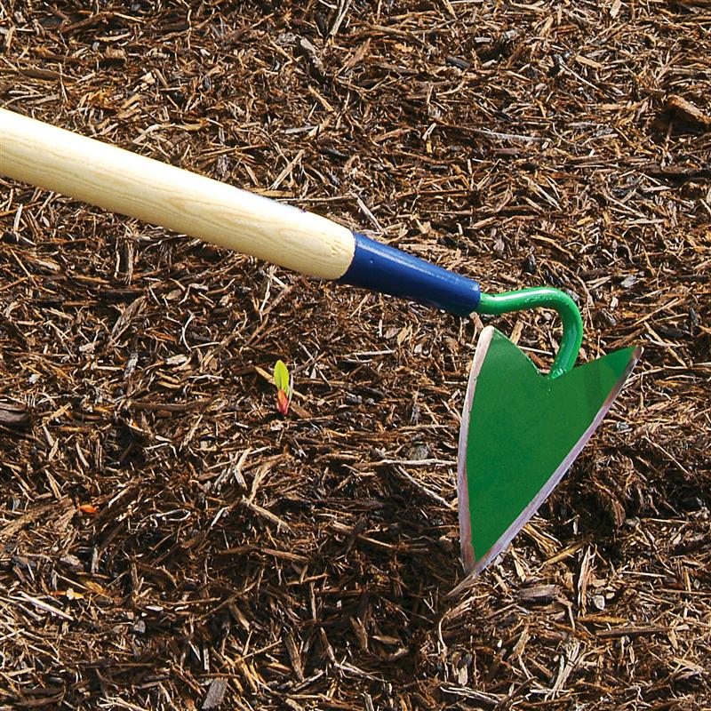 Our Amish-made furrowing hoe is one of the best row-makers and precision weeders we've found.