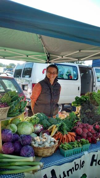Hannah Breckbill is a full-time farmer in Iowa. She's field-testing garden tools for Lehman's on her farm, Humble Hands Harvest.