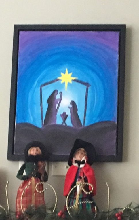nativity painting