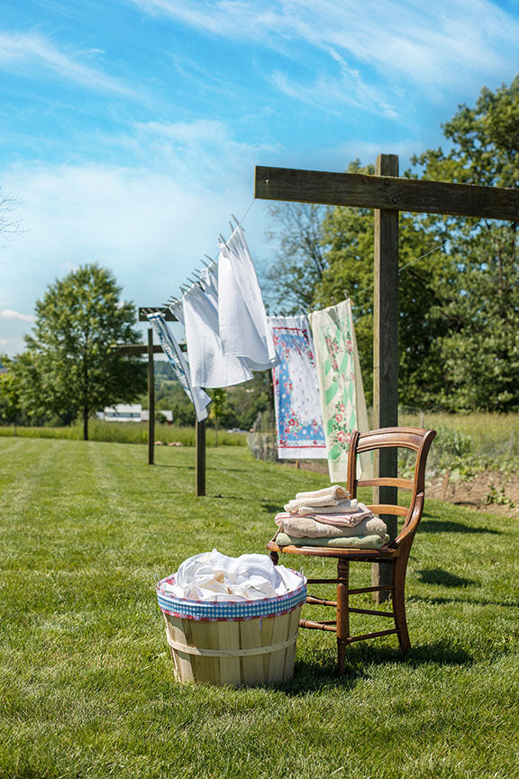 laundry on clothesline