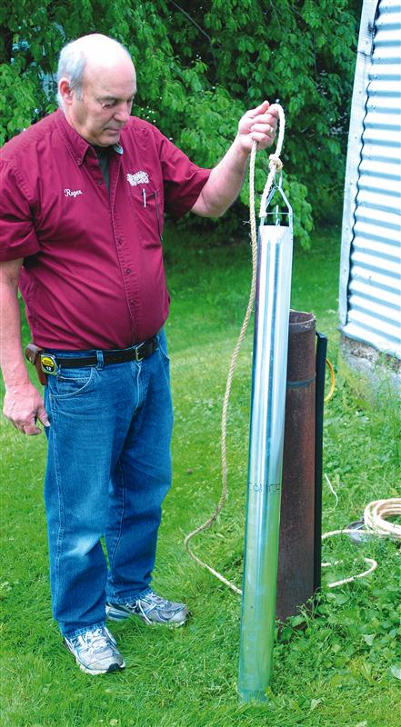 Lehman's Own Galvanized Well Bucket helps you get water from your well in an emergency or power outage. Locally made for us by the Amish. At Lehmans.com and our store in Kidron, Ohio.