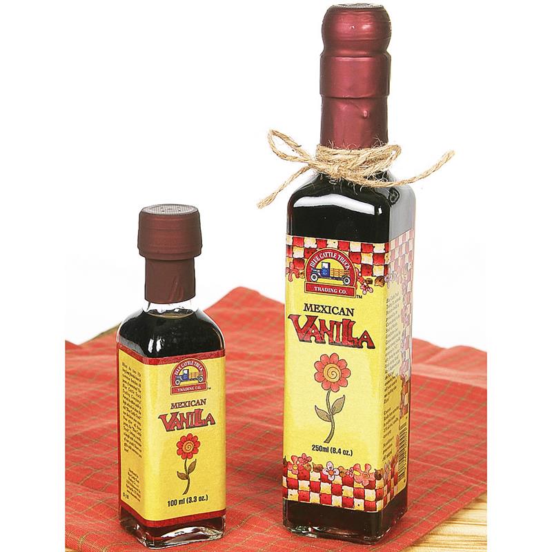 When it comes to flavor, there's almost no comparison between it and standard grocery-store vanilla. Its dark amber color tells you it's the real thing: authentic Mexican vanilla, made from the richest vanilla beans on earth. At Lehmans.com.