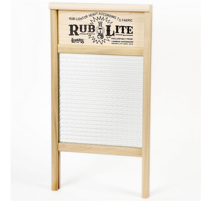 Glass Spiral Crimp Washboard