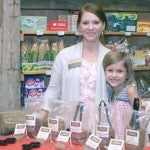 Aarica and a fan at 2012 Fall Fest