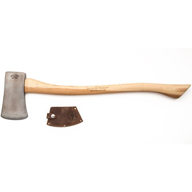 Our single-bit axe is made for the big jobs, by Amish craftsmen in Maine. At Lehmans.com and our store in Kidron, Ohio.
