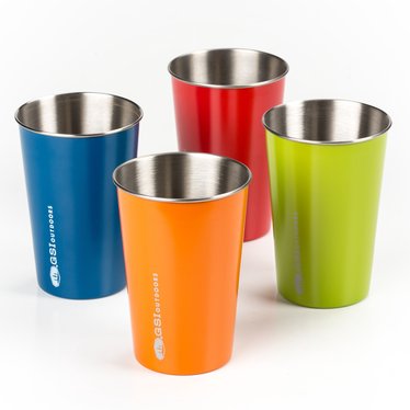 Color-Coded Stainless Drinkware Set, Dinnerware - Lehman's