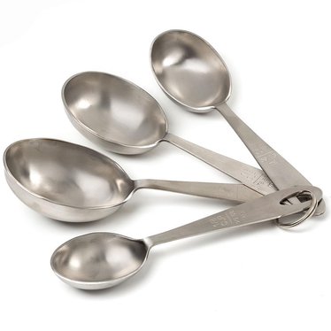 3Pc Coffee Measuring Scoop 1/8 Cup Stainless Steel 